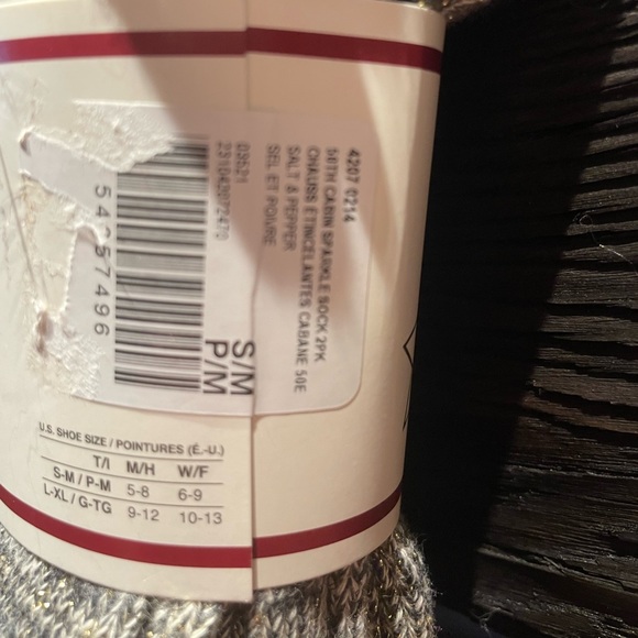 NEW Roots Socks (2 pack) - Picture 2 of 2